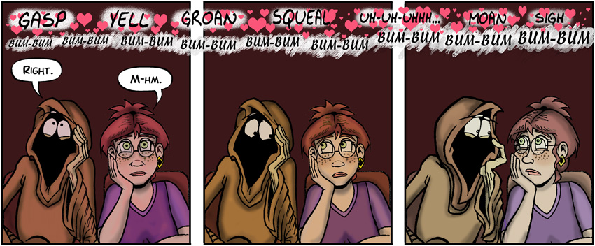 Death and the Maiden Comic Strip